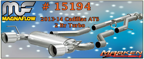 Magnaflow Exhaust For 2014 Camaro 15307 Cadillac Ats